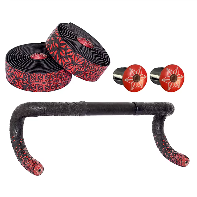Ruban de barre de vélo de route Super collant Kush Star Fade bande de barre EVA/PU vélo anti-dérapan