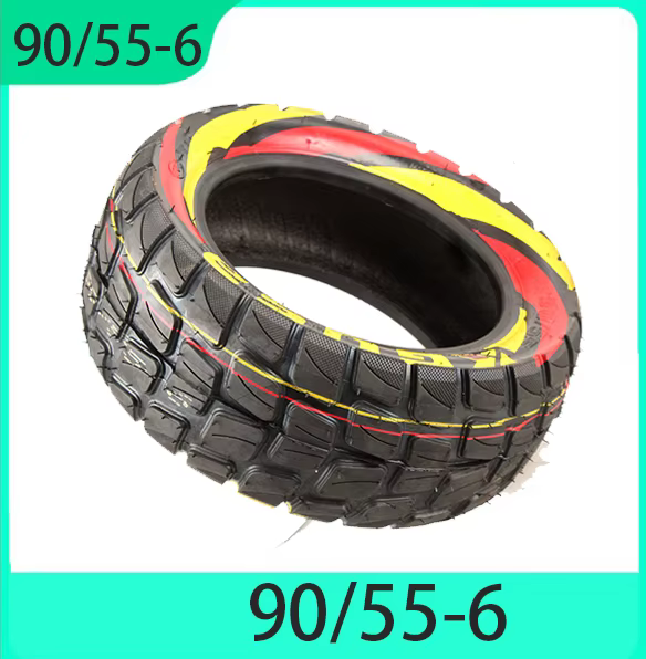 Pneu coloré 90/55-6 pour trottinette électrique Dualtron Thunder ZERO 11X Kaabo Wolf Warrior 11 pouc