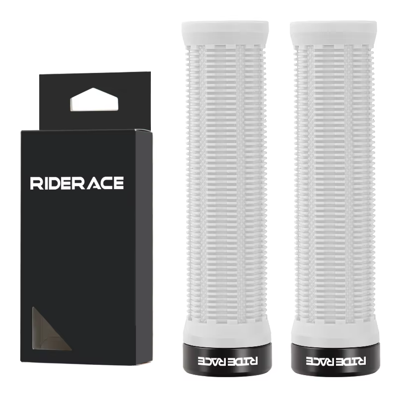 RIDERACE poignées de vélo verrouillage sur VTT poignée de barre couverture ergonomique couleur mixte