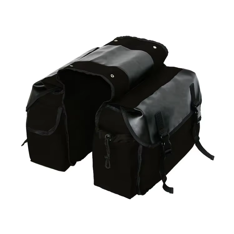 2026 sac de vélo 50L Nylon vélo support arrière coffre vélo bagages siège arrière sacoche réfléchiss