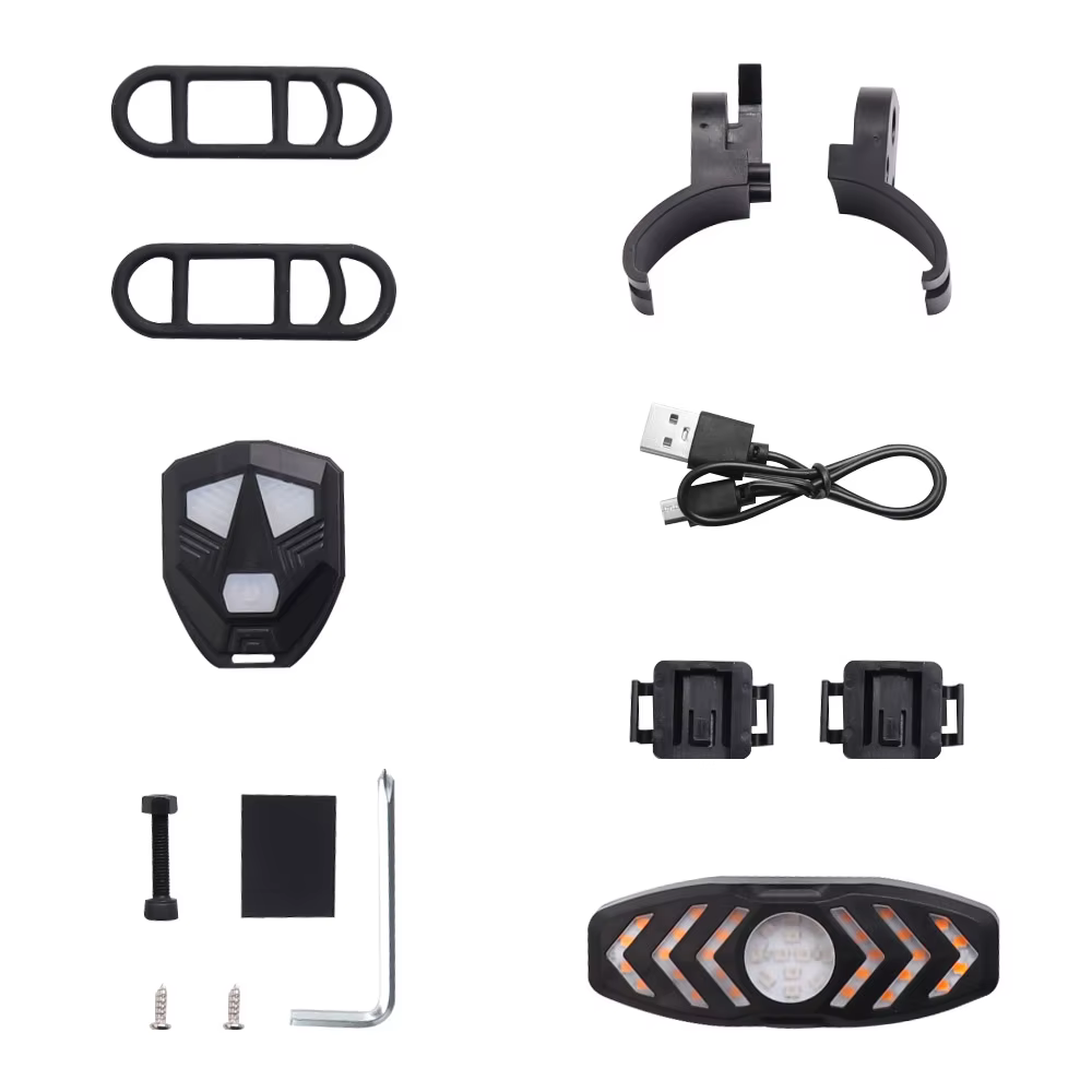 Clignotant LED pour Scooter électrique Xiaomi MI3 M365 1S Pro2, télécommande sans fil modifiée, lamp