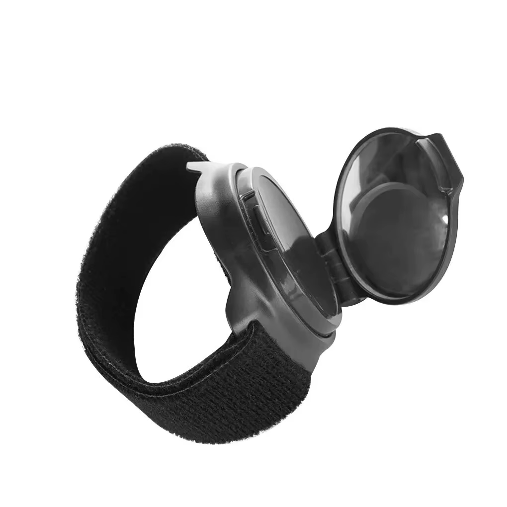 Rétroviseur de vélo avec bracelet, rétroviseur arrière monté sur le bras pour vélo, moto, équipement