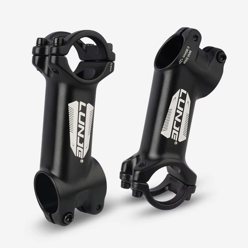 Tige de puissance de vélo ultralégère 10 ° /17 ° /25 ° /35 ° Tige de vélo de route vtt 31.8, tige