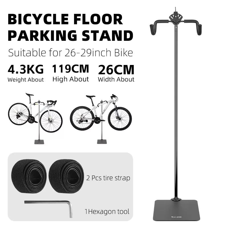 WEST BIKING – support de stationnement réglable pour vélo de route et vtt, support de rangement pour