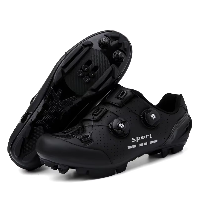 Nouvelles chaussures de cyclisme vtt femmes rose haute qualité antidérapant autobloquant chaussures