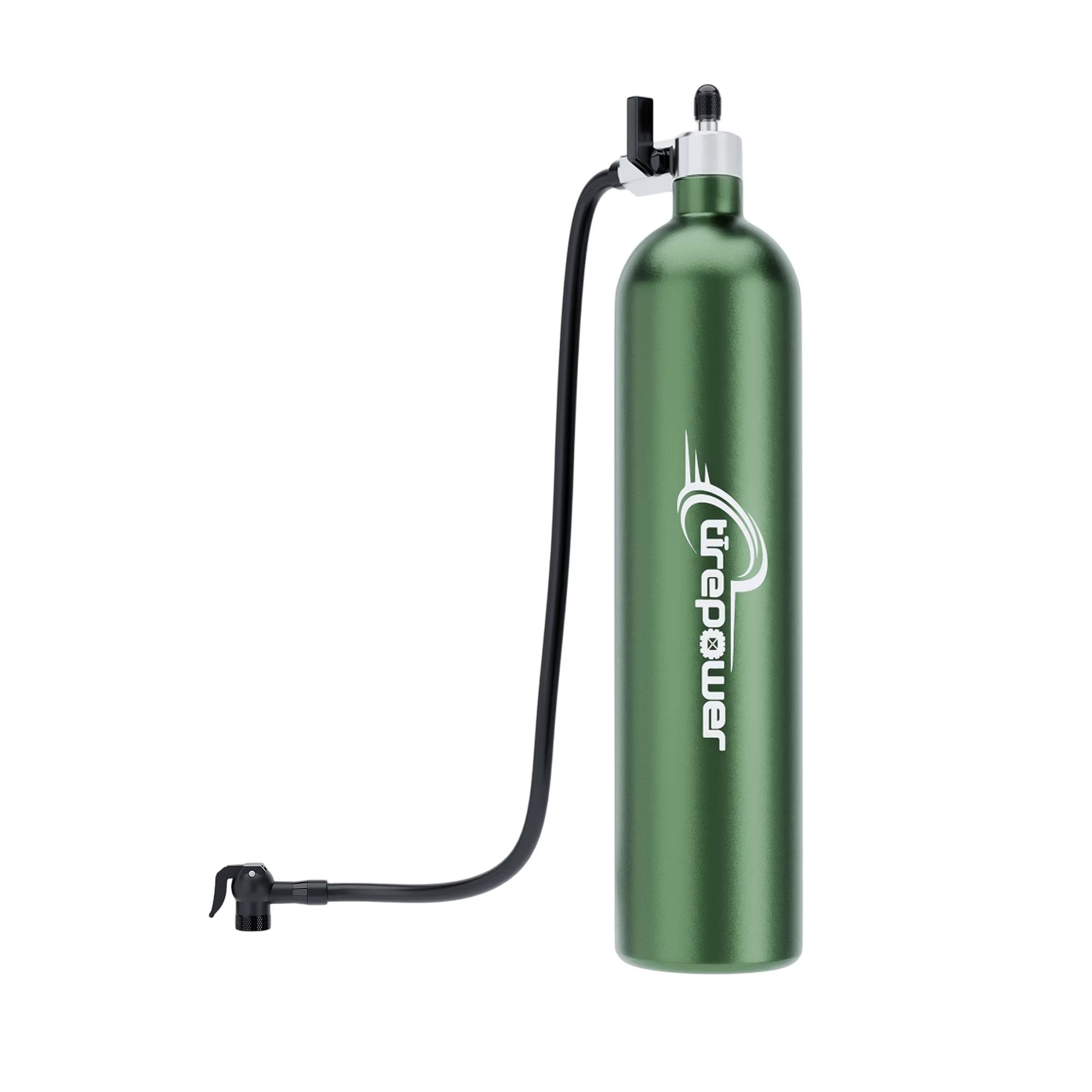 Pompe à vélo 1,3 L, gonfleur sans chambre à air, bouteille d'air pour pneus, booster de pneus avec v