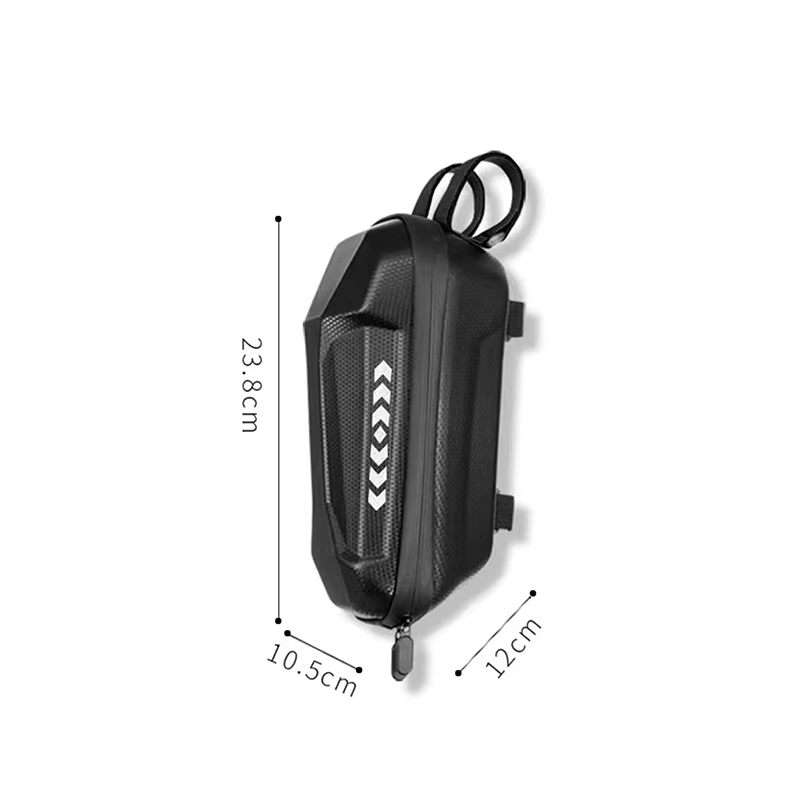 Sac d'accessoires pour trottinette électrique, coque rigide étanche, pour homme adulte, rangement av