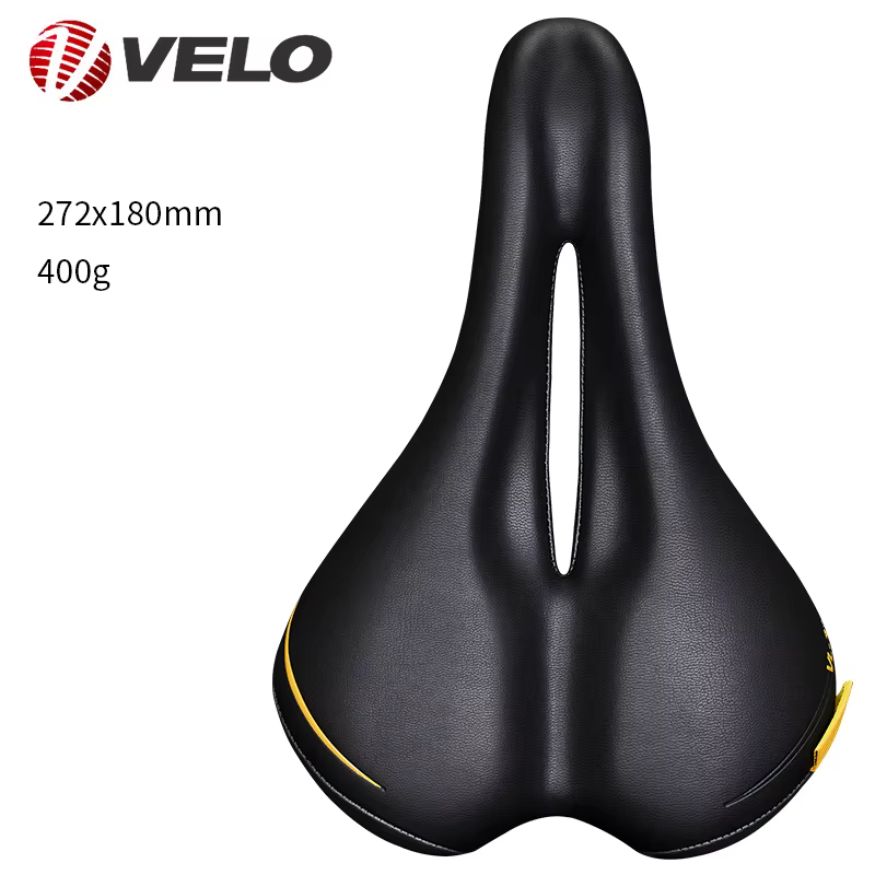 Conductrice O-Siège de dégager de vélo en cuir PU souple, siège de vélo VTT large, coussin de confor