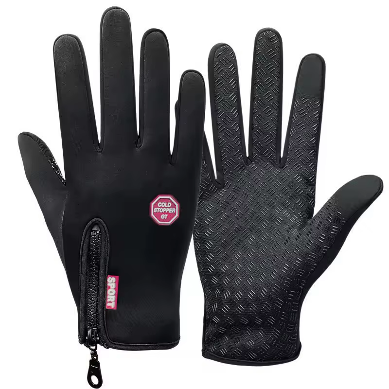 Gants chauds pour écran tactile pour femmes et hommes, imperméables, coupe-vent, antidérapants, pour