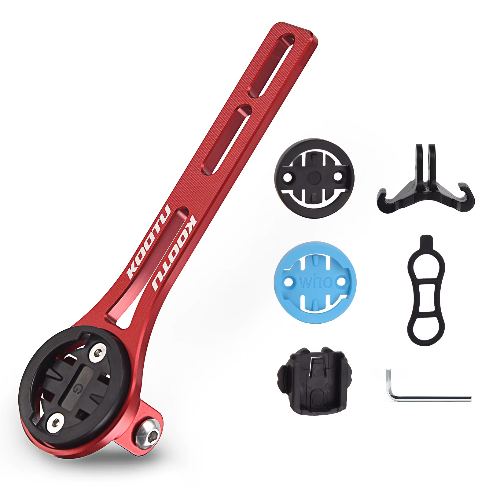 KOOTU Support de compteur de vitesse de vélo de route pour guidon intégré, support et support d'ordi