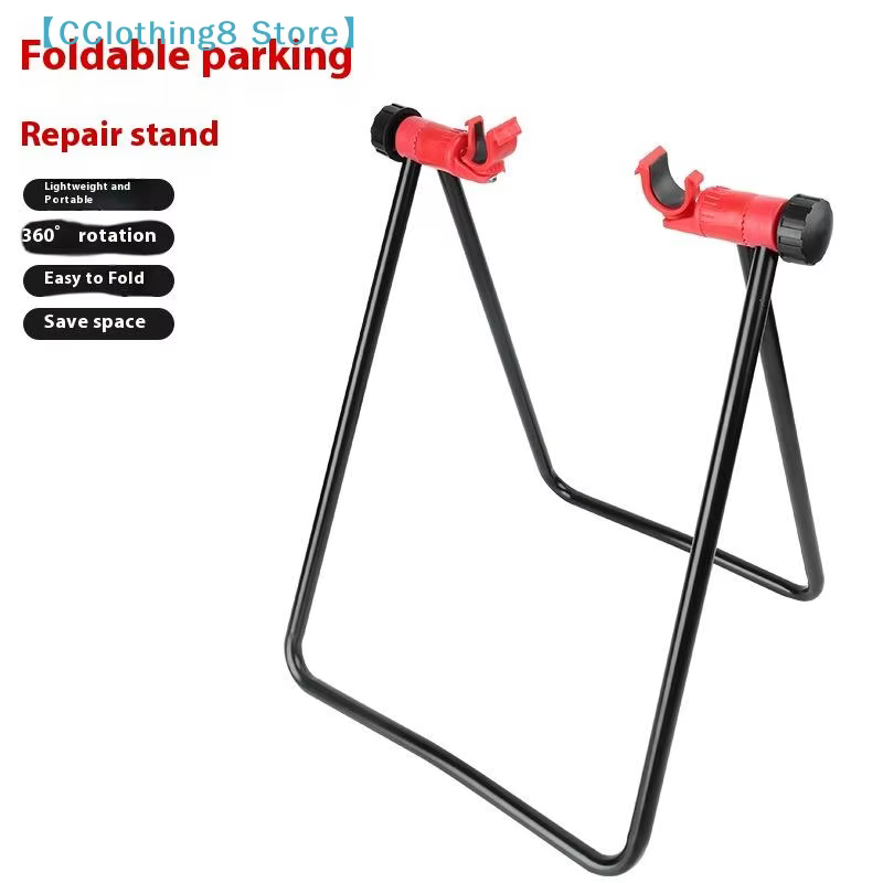 Support de stationnement vertical triangulaire pour vélo, support de réparation en U pour vélo de ro