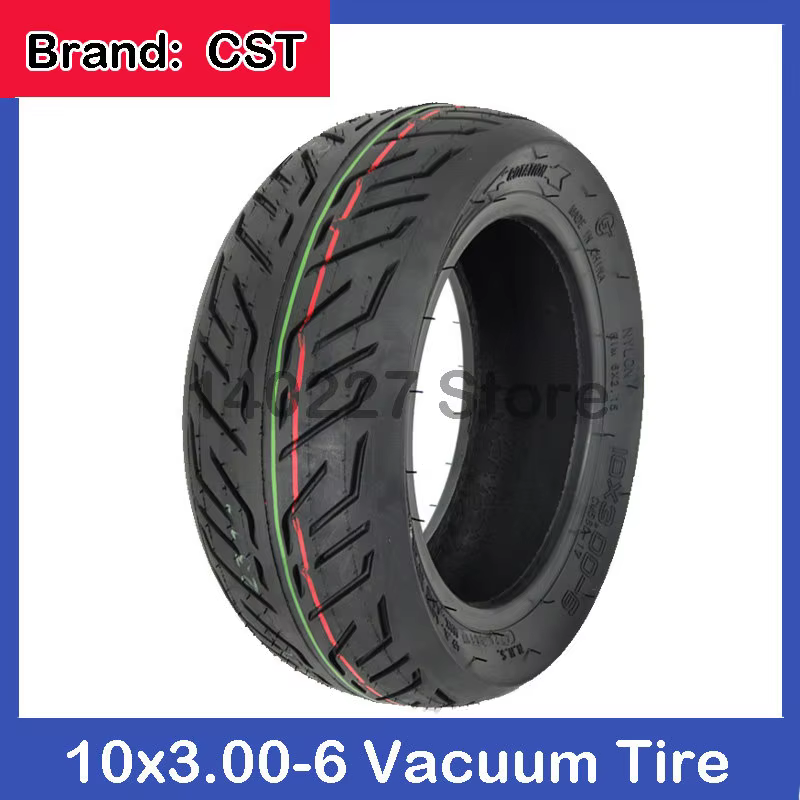 Pneu Tubeless 10x3.00-6 de haute qualité pour Scooter électrique Kugoo M4 Pro 10 pouces pneu sous vi
