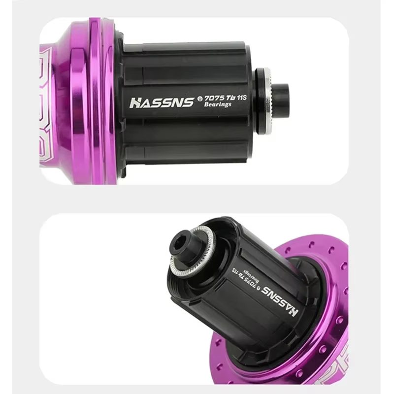 HASSNS Cube Pro 7 Cube Arc 32 36 trous vtt roulement vélo moyeu arrière dégagement rapide 32H 36H qu
