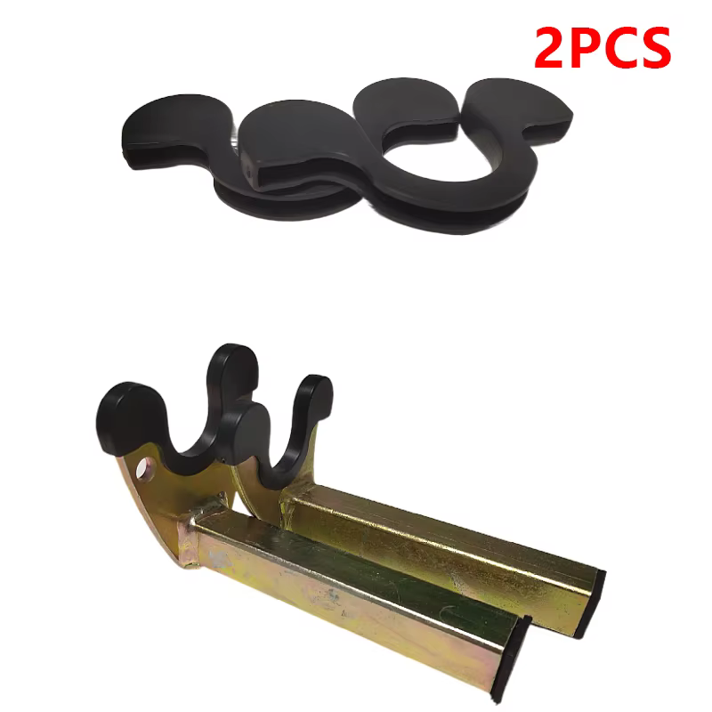 1 paire de supports universels antidérapants en caoutchouc pour moto et vélo, cadre de Support de ro