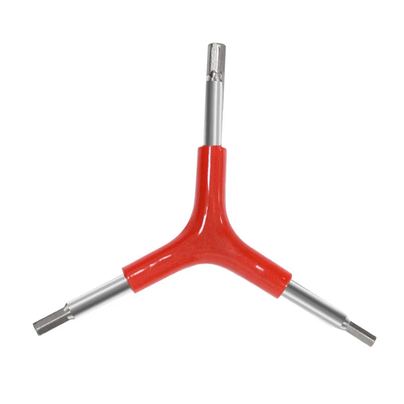 Nouvel outil hexagonal à trois branches pratique pour la réparation de vélos de route, outils de rép