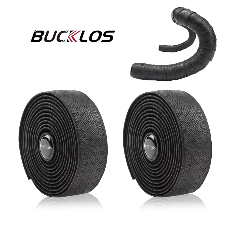 BUCKLOS bandes de guidon de vélo de route bande de barre de poignée de vélo de choc en polyuréthane