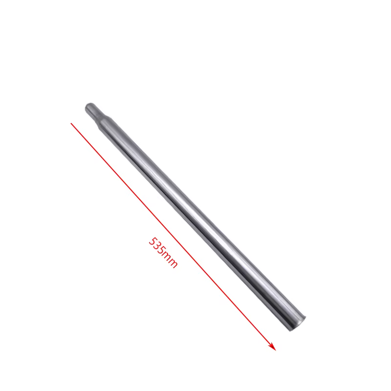 Tige de selle Ultra légère en titane Ti, noir, 31.8mm, 535mm, 580mm, 600mm, convient pour vélo plian