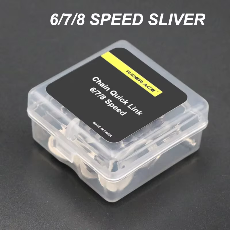 5 paires de joints de connecteur de maillon de chaîne de vélo, boutons magiques, maillons principaux