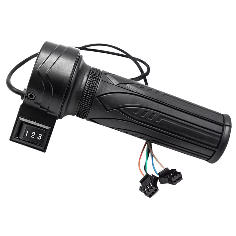 Poignée de commande d'accélérateur de remplacement pour moto électrique 3 vitesses, trottinette élec