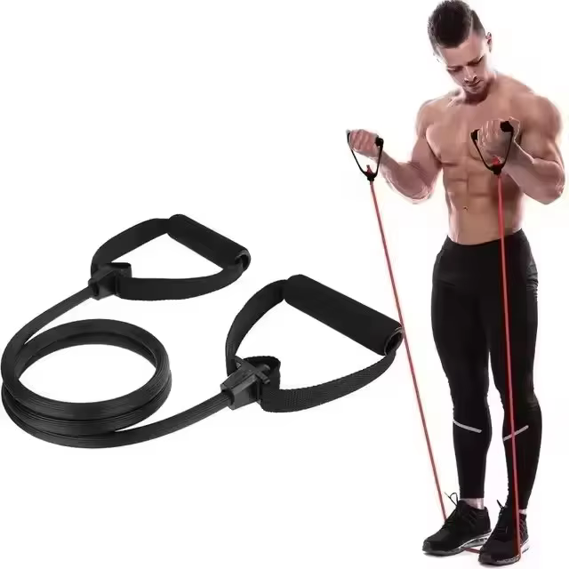 Kit de barre de Pilates Portable, bande de résistance, bâton de Yoga, barre d'exercice, boucle de pi