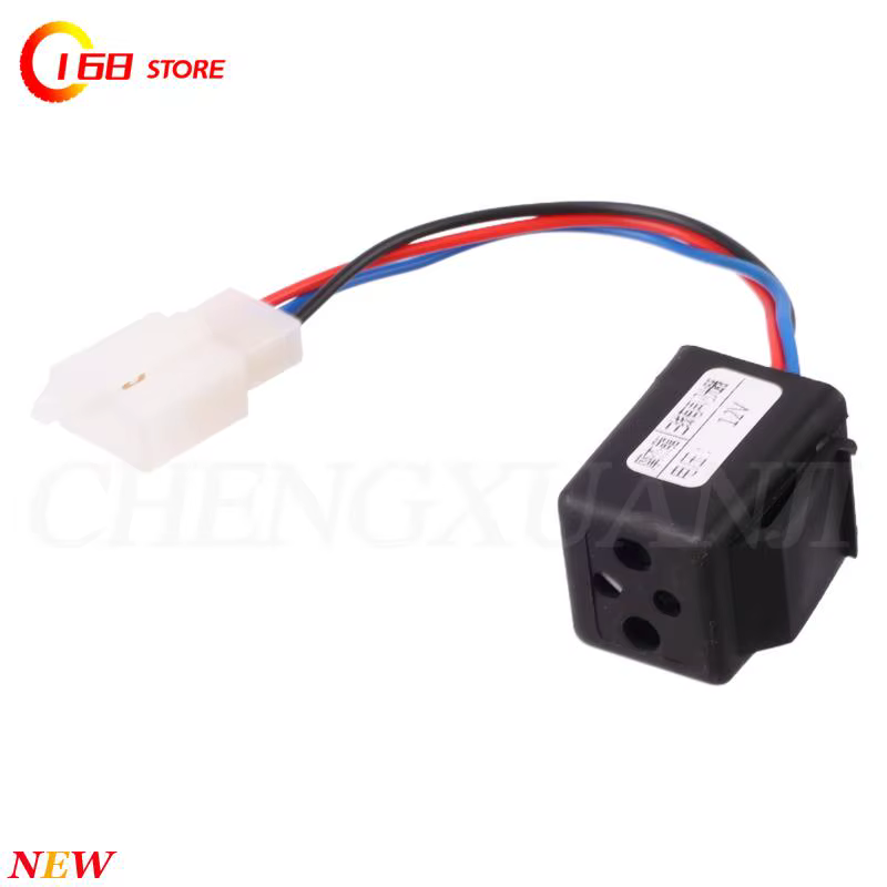 Relais de clignotant LED pour vélo électrique 12V, clignotant à trois fils 12V, relais de lumières L