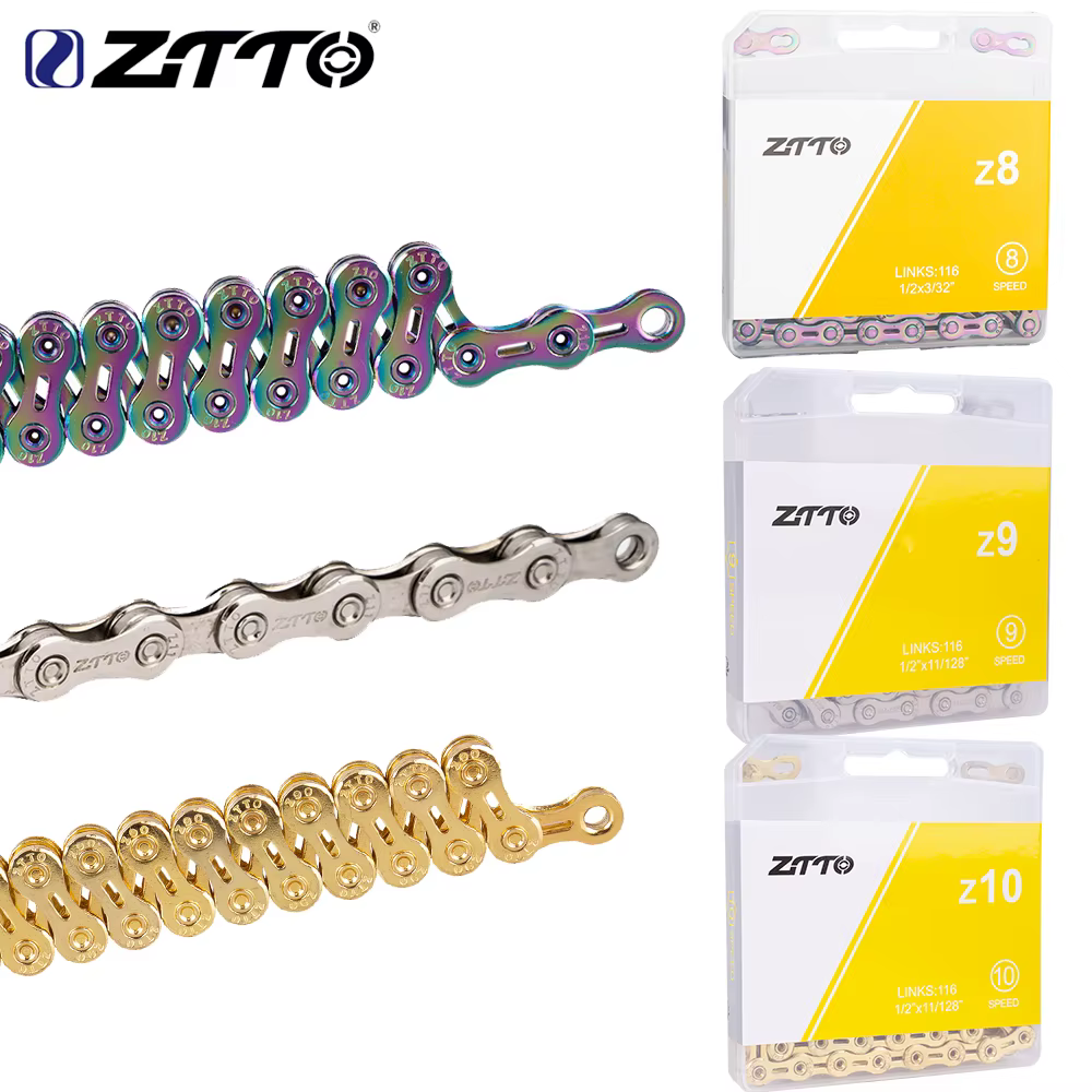 ZTTO ULT vélo 8 9 10 chaîne de vitesses 116 maillons chaînes de vélo de route vtt verrouillage de pu