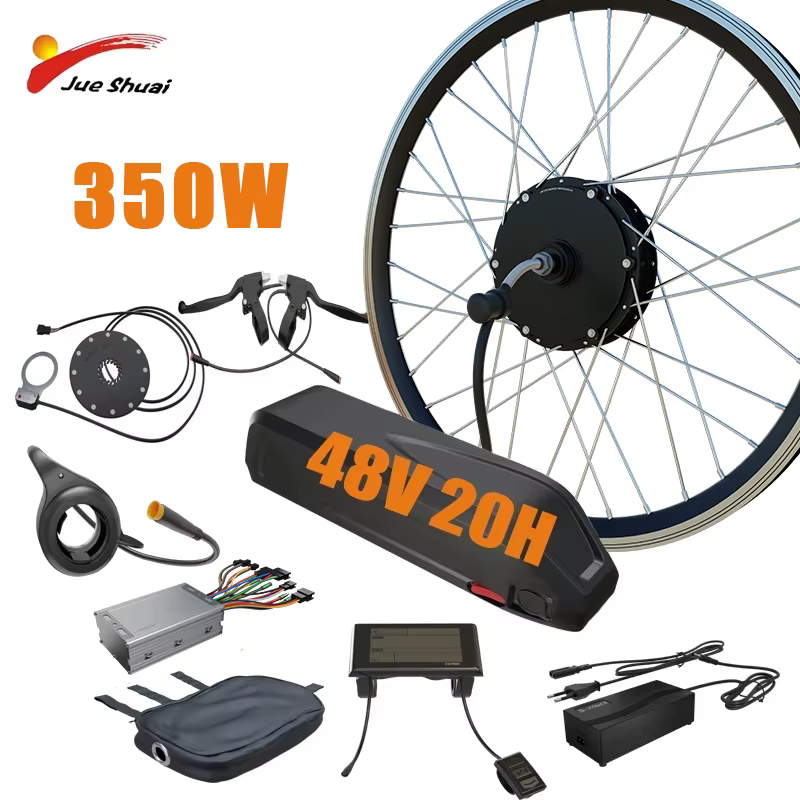 Hailong-Kit de Coversion pour Vélo Électrique, avec Batterie au Lithium de 20Ah, 1500/2000W, 48V, 26