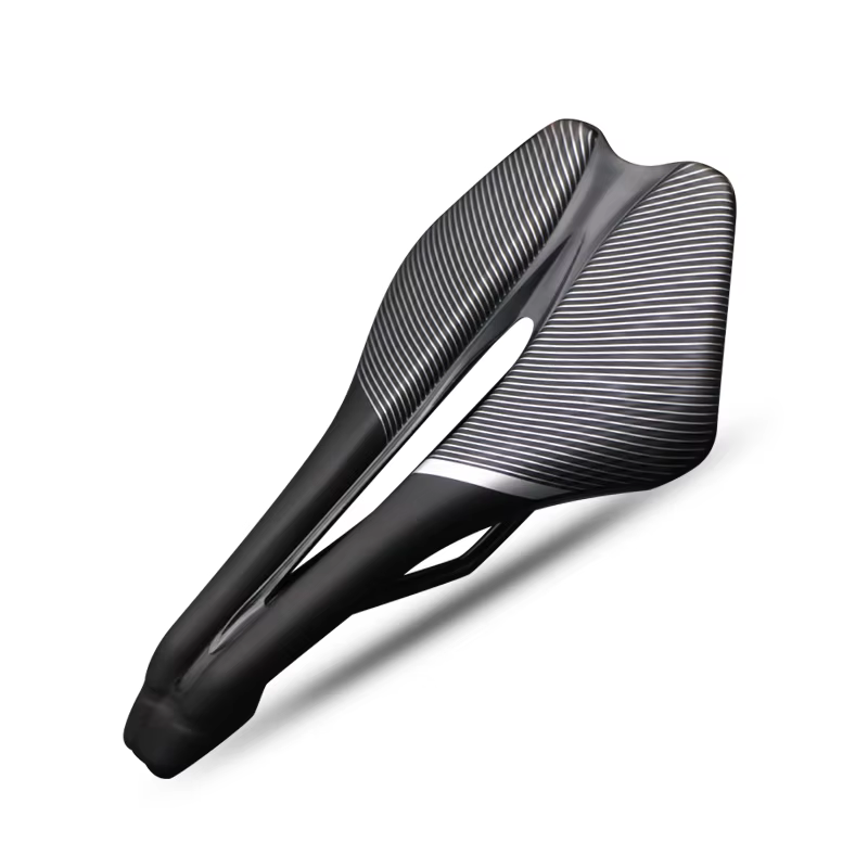 Selle creuse pour vélo de route, légère et confortable, tapis de siège pour hommes et femmes, Triath