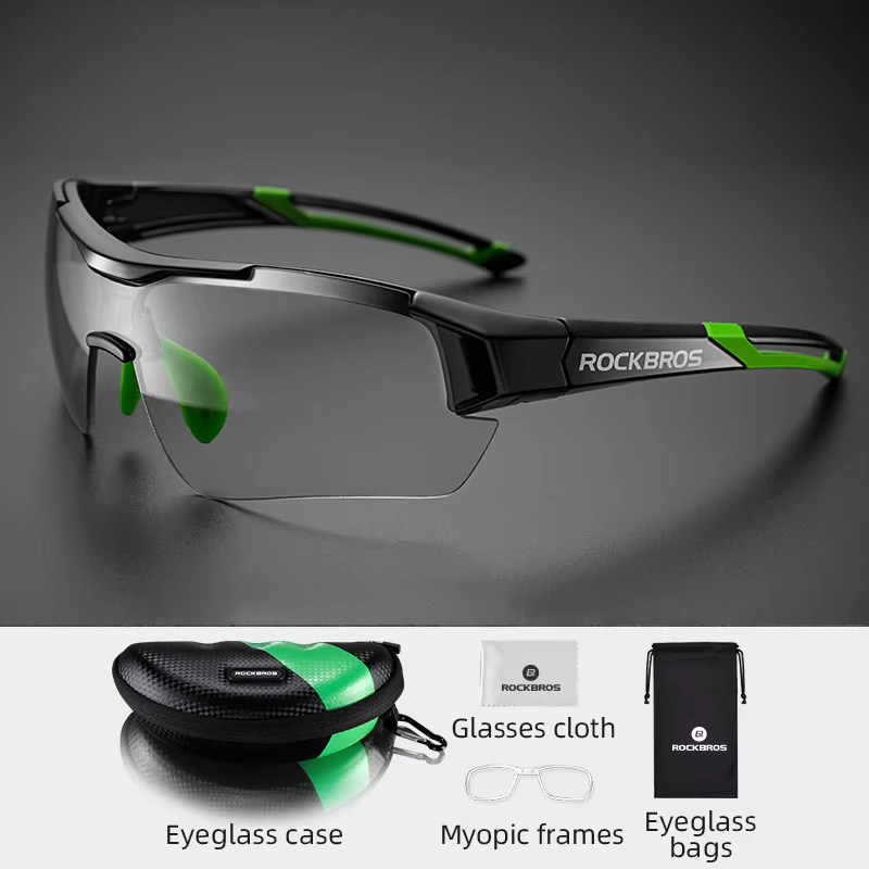 ROCKBROS lunettes de vélo lentille photochromique UV400 lunettes de vélo lunettes de sport de plein 