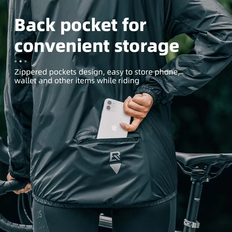 ROCKBROS – veste de vélo de Protection solaire d'été, couverture de cyclisme respirante, randonnée e