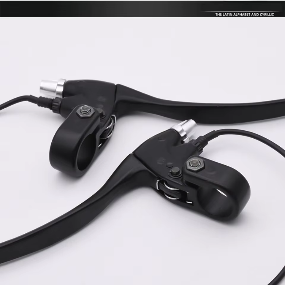 1 paire de leviers de frein arrière pour vélo électrique, accessoire de vélo électrique, poignée, ou