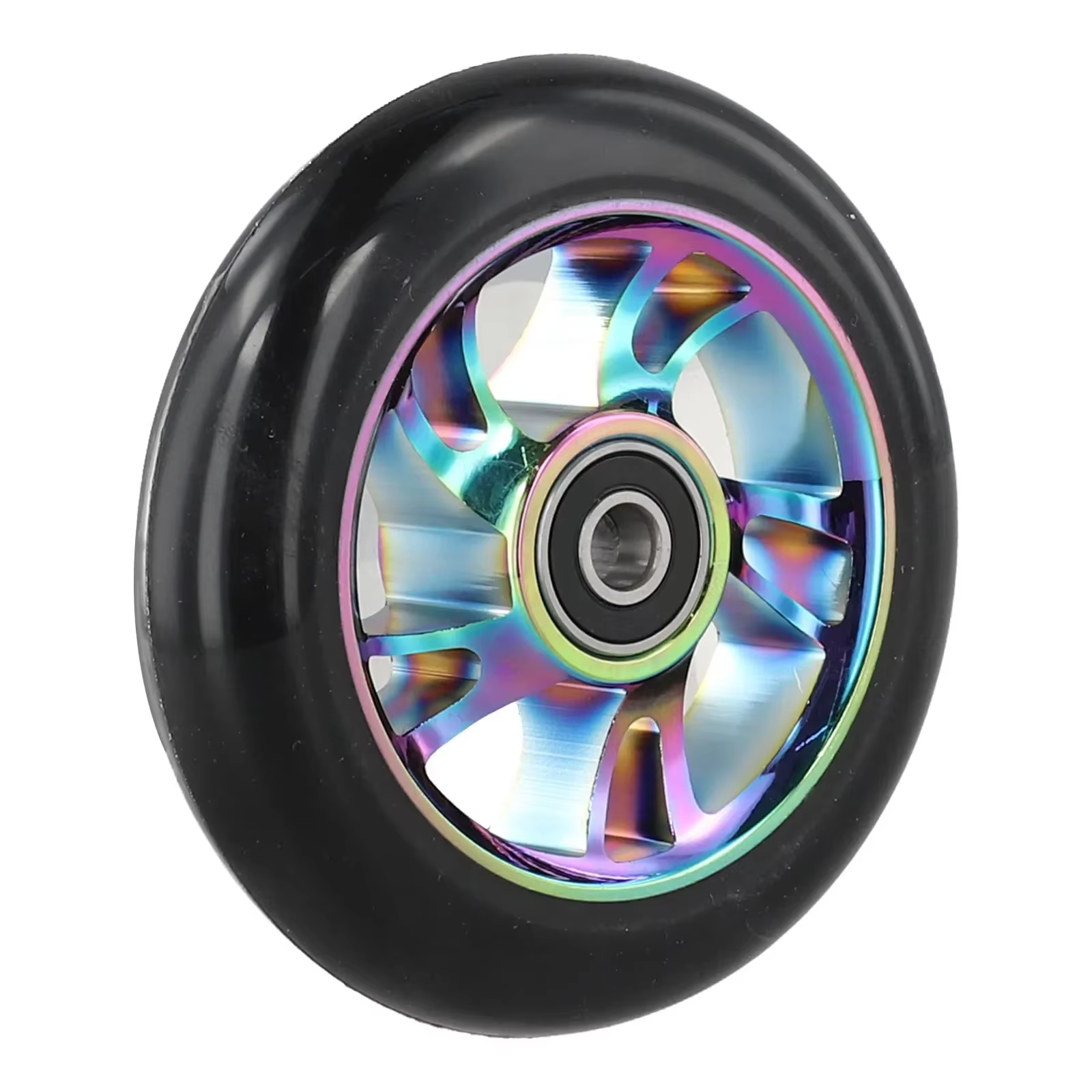 Pour les Sports extrêmes 100mm 3.9 pouces Pro roues de Scooter en alliage d'aluminium conception de 