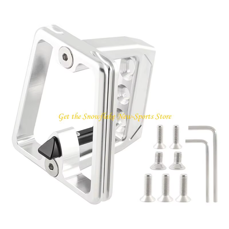E56D Universals Polding Bike Breers Brackets Base à 3 trous Type Base multiples vélos