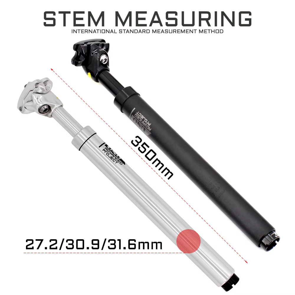 UNO – tige de selle de vélo, accessoires d'amortisseurs de Suspension vtt, Tube de selle d'amortisse