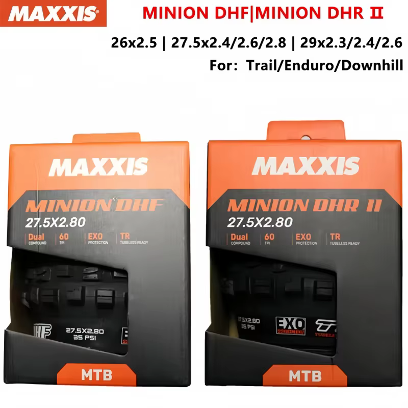 MAXXIS MINION DHR II/DHF pneu de VTT 26x2.5 27.5x2.5/2.6/2.8 29x2.3/2.4/2.5/2.6 vtt descente Enduro 