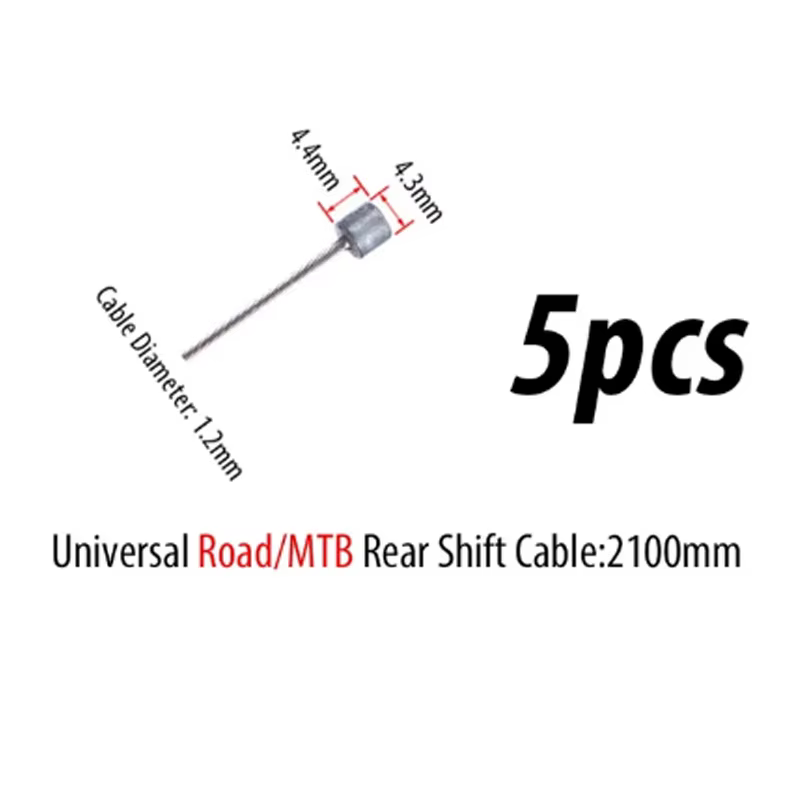 5/10PC freins de vélo ligne route VTT câble de frein universel câble de changement de vélo Durable r