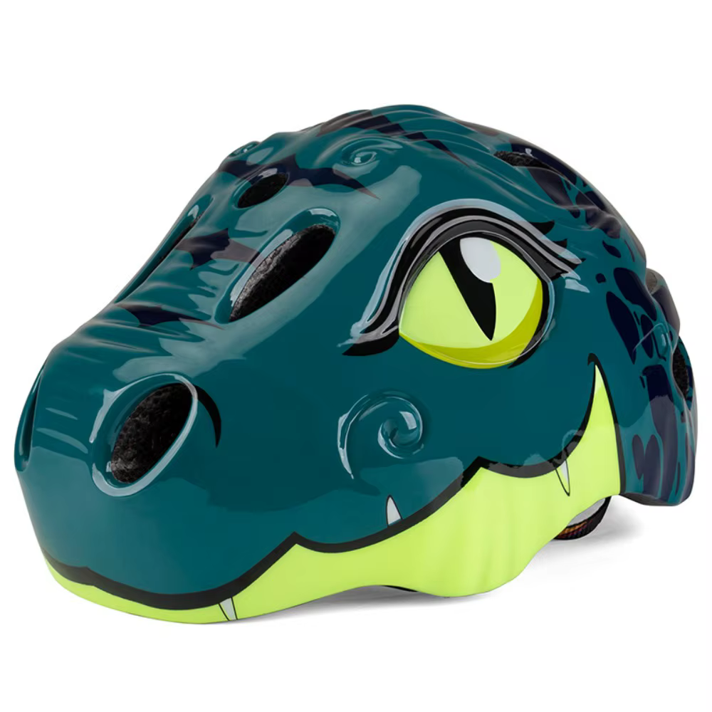 Protection de cyclisme dinosaure de dessin animé casque pour enfants casques de dinosaure réglables 