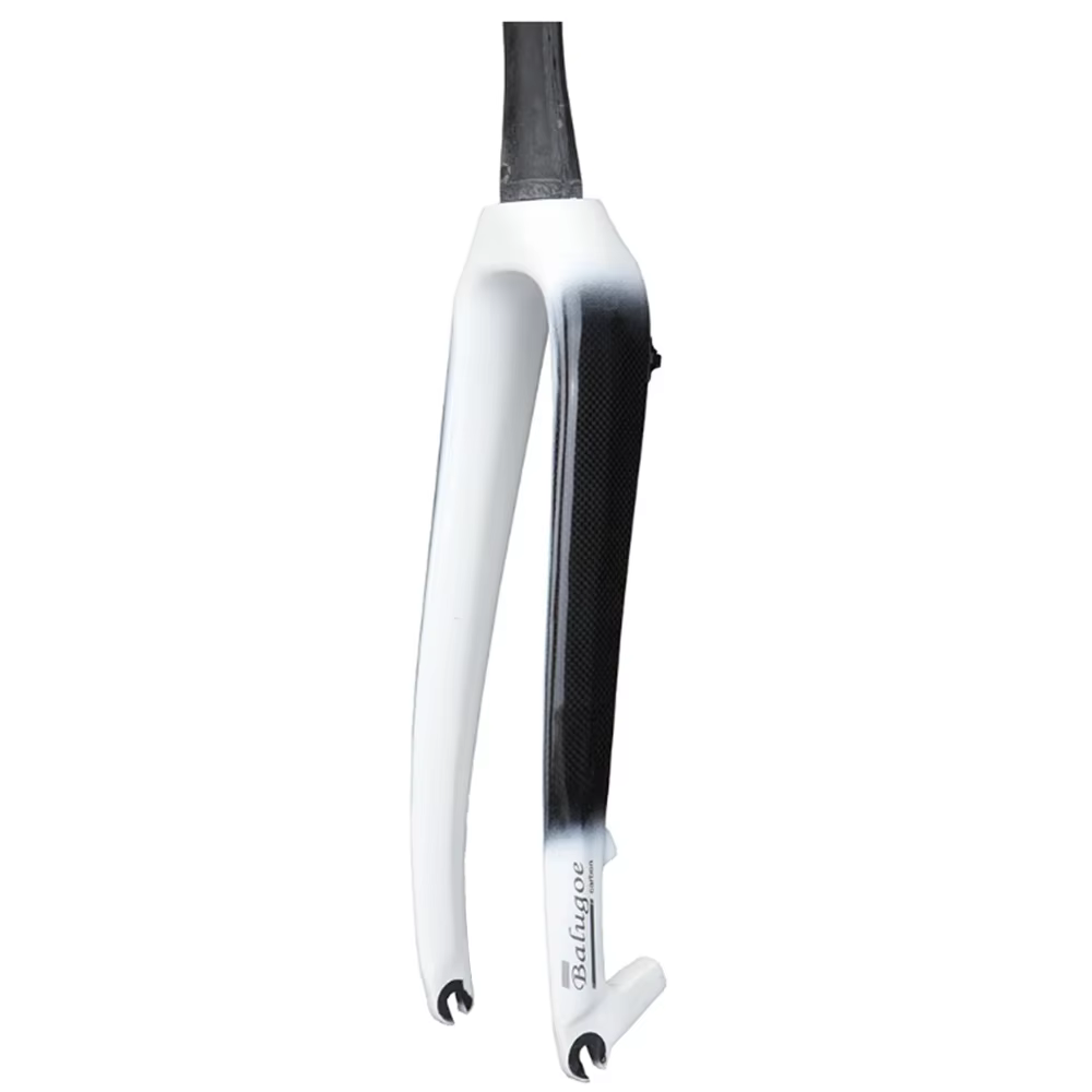 Fourche de vélo en carbone VTT, descente, voyage, rigide, VTT, fourche avant, fibre conique, vélo de