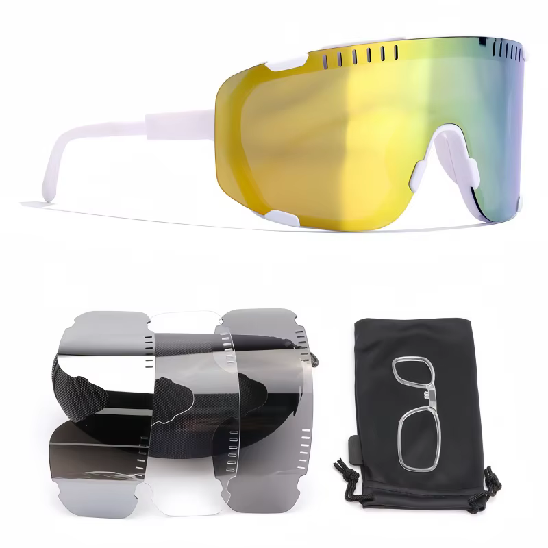 Lunettes de cyclisme hommes et femmes lunettes de sécurité équipement de cyclisme lunettes de soleil