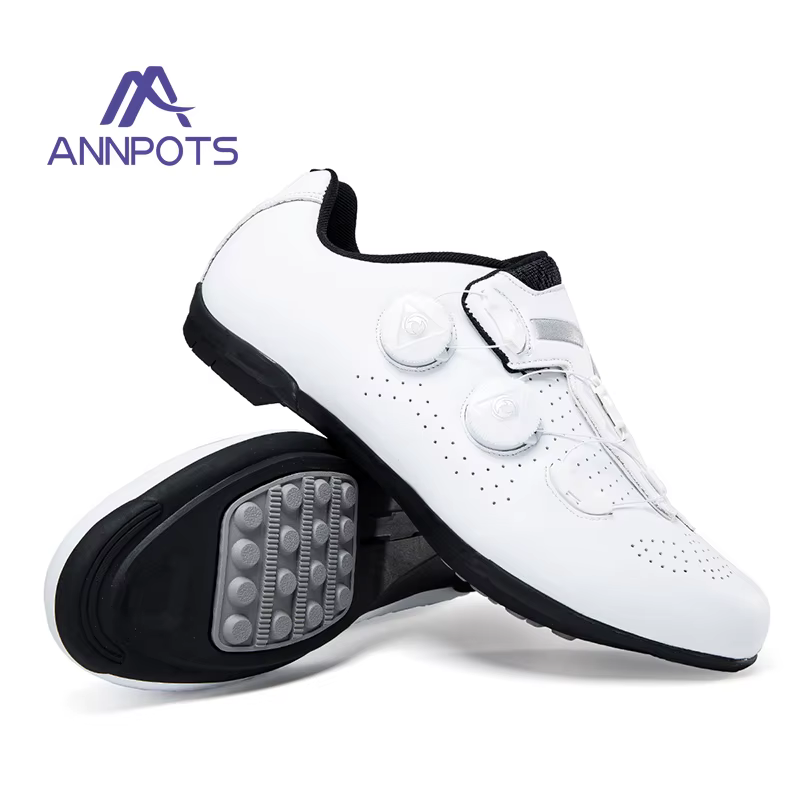 Hommes auto-verrouillage vitesse vélo vtt baskets course vélo chaussures crampons Spd chaussures de