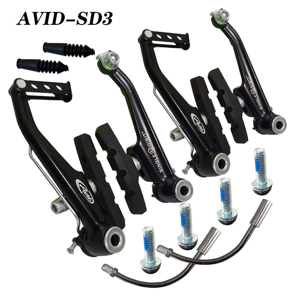AVID SD3 vélo V étrier de frein en alliage d'aluminium freins de vélo de route 10.5 cm linéaire tire