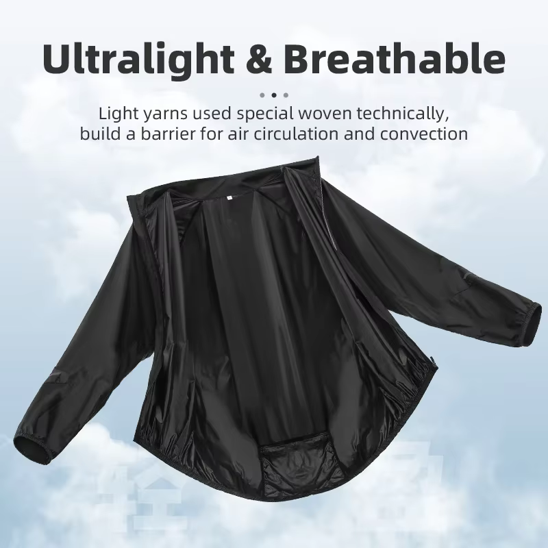 ROCKBROS – veste de vélo de Protection solaire d'été, couverture de cyclisme respirante, randonnée e
