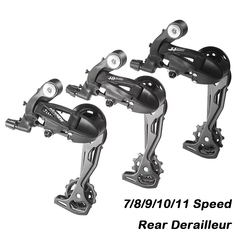 Dérailleur arrière de vélo vtt 7 8 9 10 11 vitesses, pièces de rechange, haute résistance, système 7