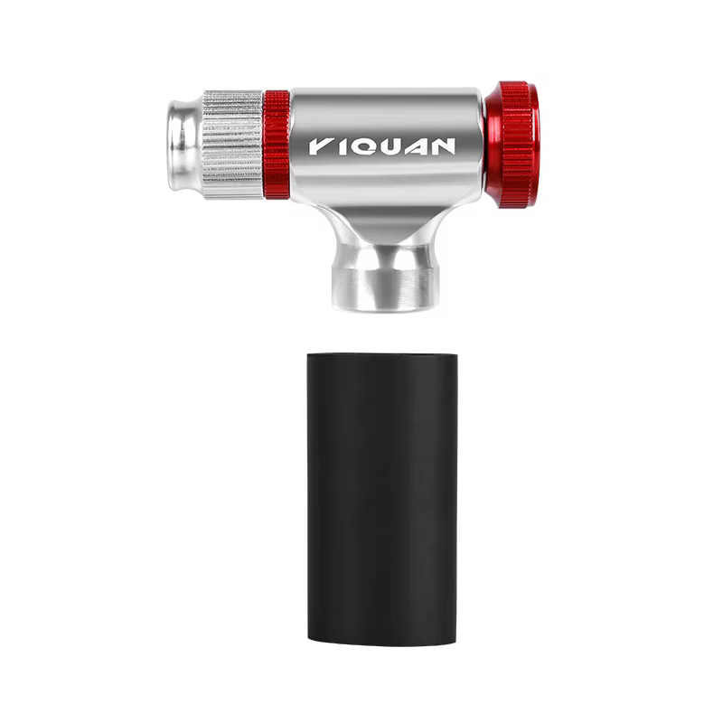 CO2 vélo pneu gonfleur CO2 pompes gonfleur tête en alliage d'aluminium vélo pneu pompe outil Mini vé