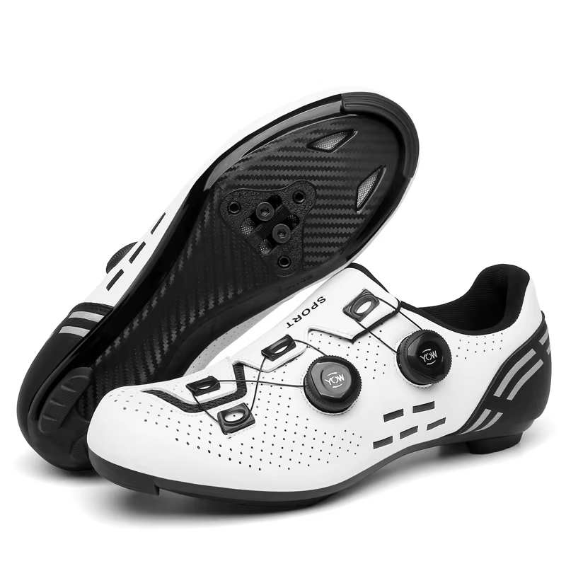 Chaussures de cyclisme de route pour hommes et femmes, baskets de vélo de vitesse, chaussures de vél