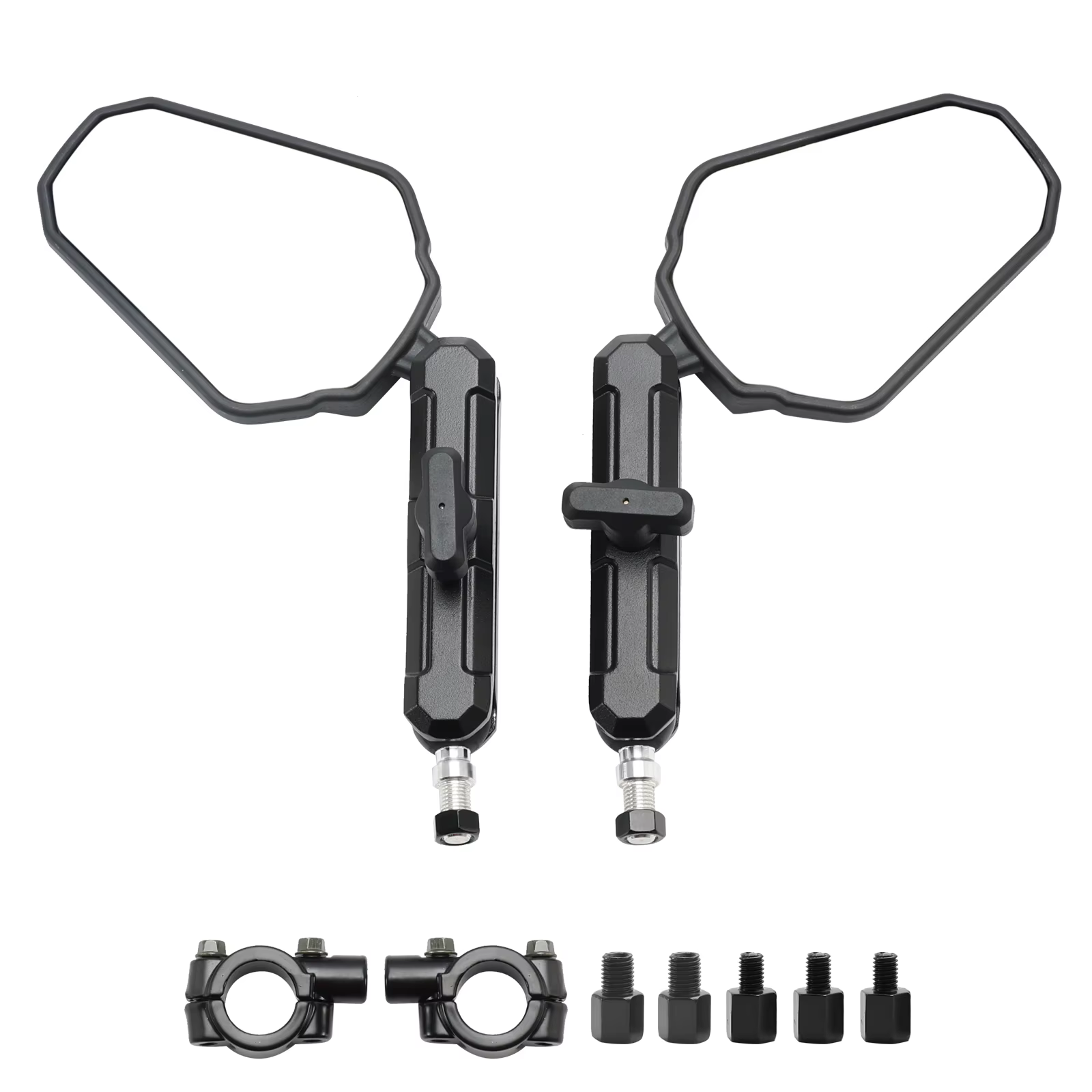 Kit de rétroviseurs Enduro à bras long Artudatech pour vélos de sport d'aventure, de tourisme et de