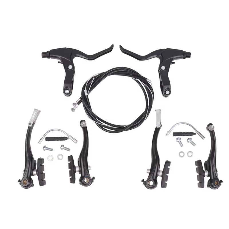 【A】Ensemble de freins V pour vélo, ensemble de freins V avant et arrière en alliage d'aluminium pour