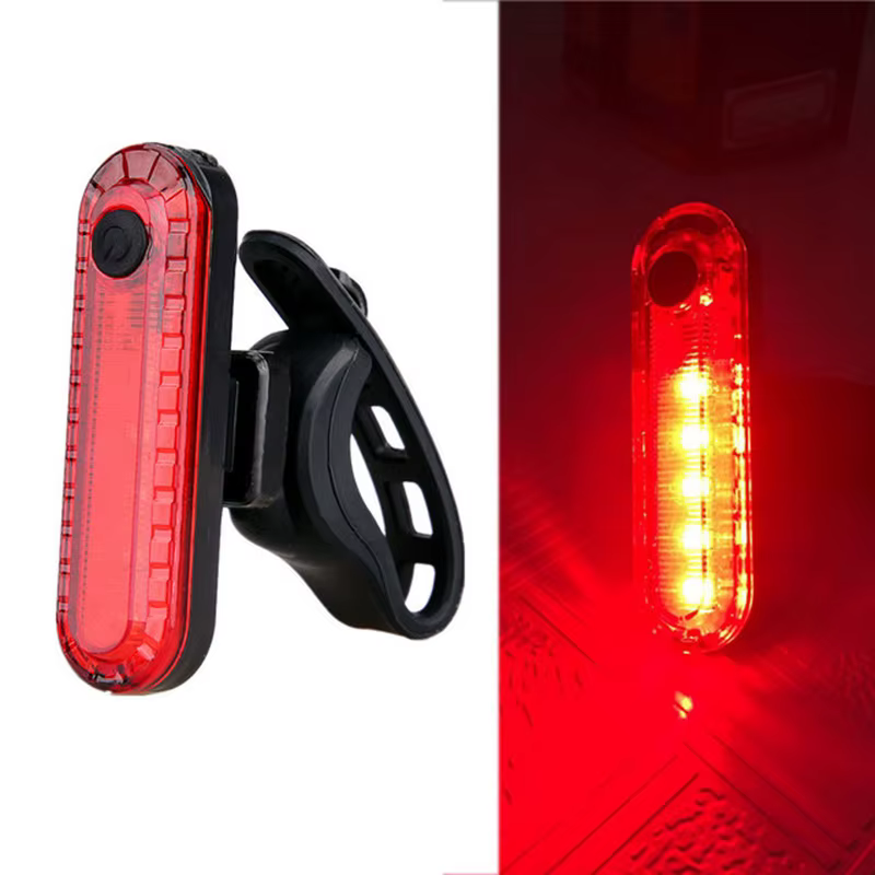 Ensemble de feux de vélo avant avec feu arrière LED feux de vélo rechargeables 3 Modes phare facile