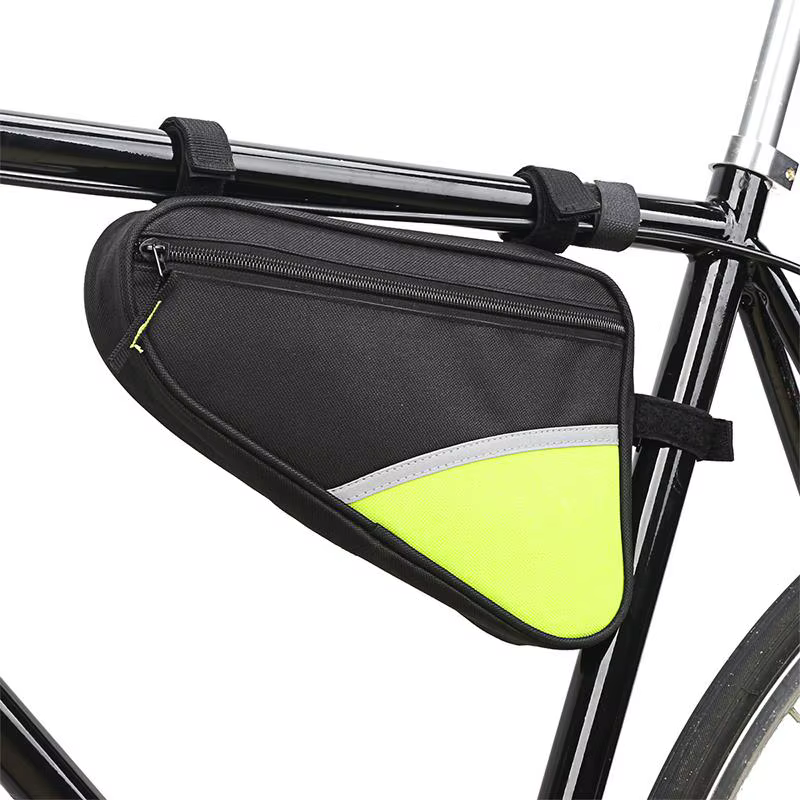Sac de vélo triangulaire étanche de 1 L pour cadre avant, idéal pour VTT et vélos de route, parfait 