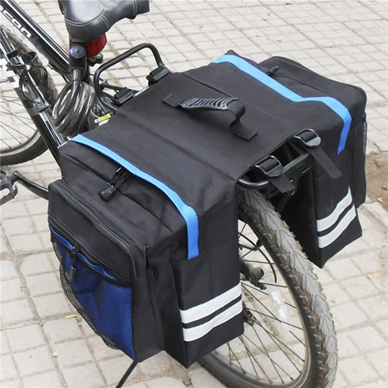 Sac de transport de vélo vtt, support arrière, sac de coffre de vélo, sacoche de bagages, siège arri